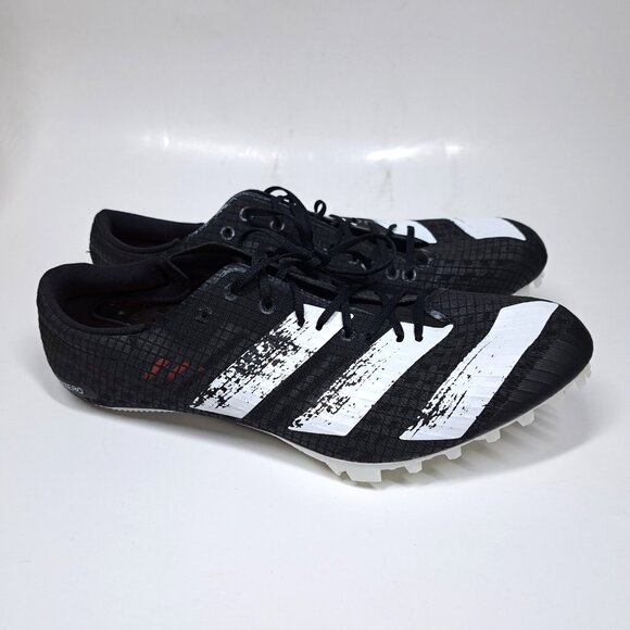 adidas Adizero Finesse Track and Field Spikes Shoes Black Mens Size 11 EG1204 - Picture 3 of 8